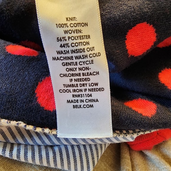 Crown & Ivy Red Sweater Built in Button Shirt underneath womens XS - Picture 7 of 8